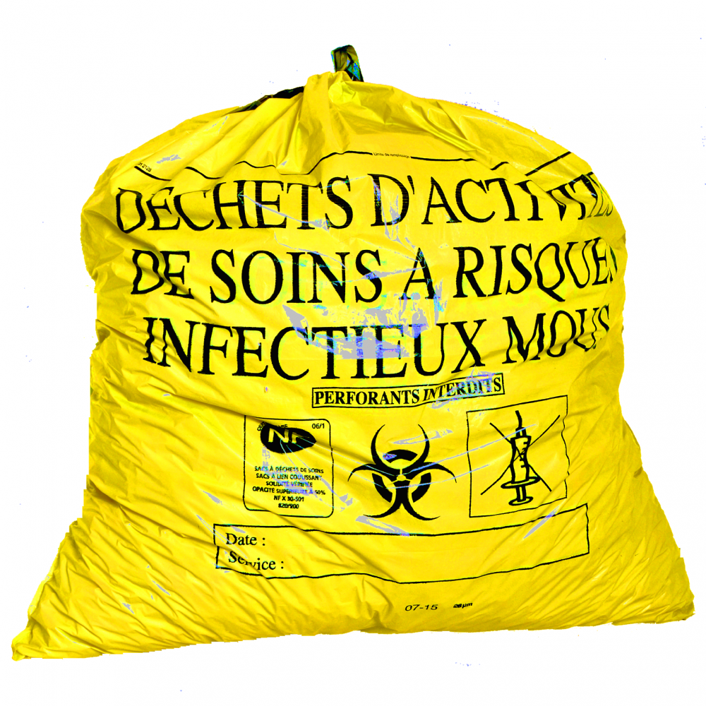Sacs poubelle - Jaune - 85 litres - Sac à linge infectieux[544] - Cdiscount  Au quotidien